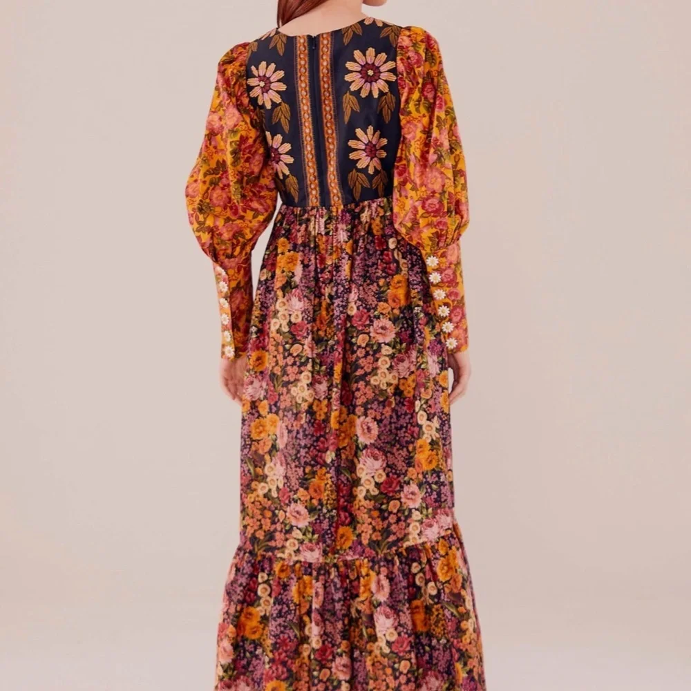 FARM Rio Flower Garden Maxi Dress - Picture 4 of 6